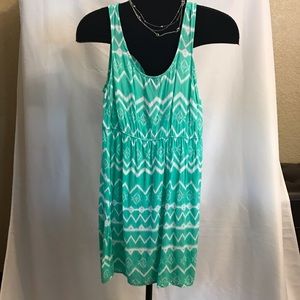 West Loop Green Summer Dress